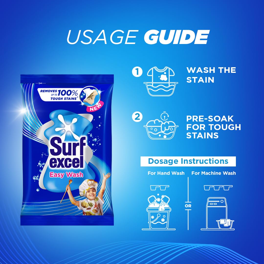 Surf Excel Quick Wash Detergent Powder
